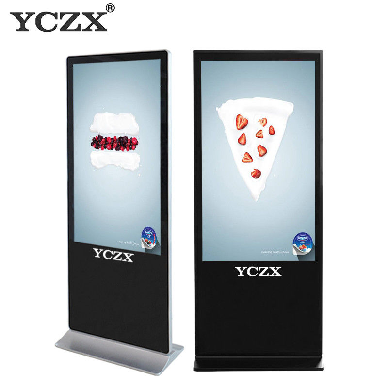 IR Touch Indoor Advertising LED Display , Intelligent Interactive Digital Signage